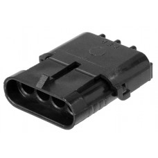 28104 - 4 circuit female WP series housing. (1pc)