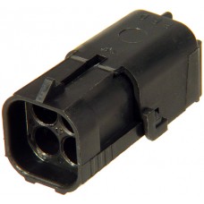 281041- 4 circuit female WP  series housing. (1pc)