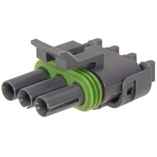 281131 - 3 circuit male WP series housing. (1pc)