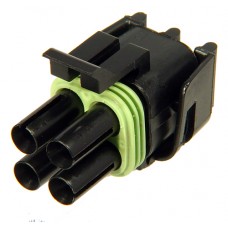 281141 - 4 circuit male WP series housing. (1pc)