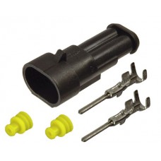 28702 - 2 circuit female connector kit. (1kit)