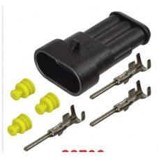 28703 - 3 circuit female connector kit (1kit)