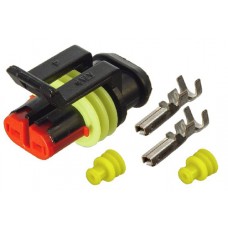 28712 - 2 circuit male connector kit. (1kit)
