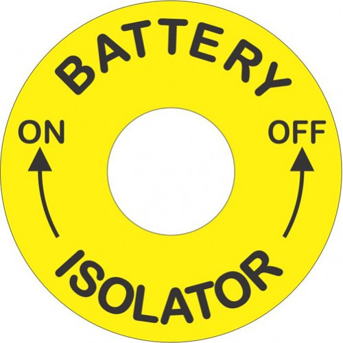 61063 - Dual pole battery switch. (1pc)